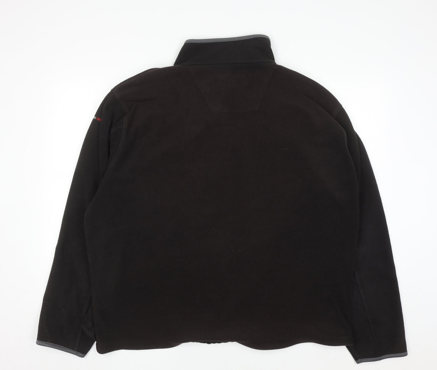 Regatta Men Black 3XL Fleece Full Zip Outdoor Sweatshirt