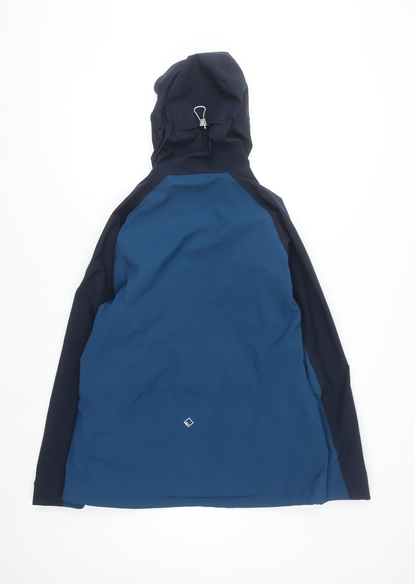 Regatta Women Blue Waterproof Hooded Softshell Rain Jacket Size 12