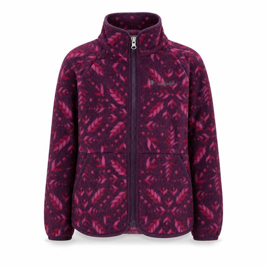 Columbia Girls Purple Fleece Full Zip Frozen II Sweatshirt XS