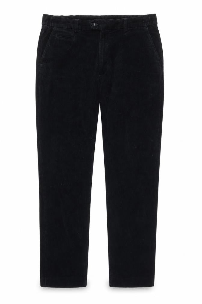 Dunnes Men's Navy Corduroy Chino Trousers Size 40 Regular