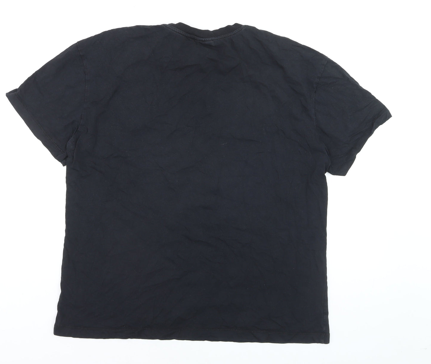 Primark x Basquiat Mens Black XL Graphic Art T-Shirt