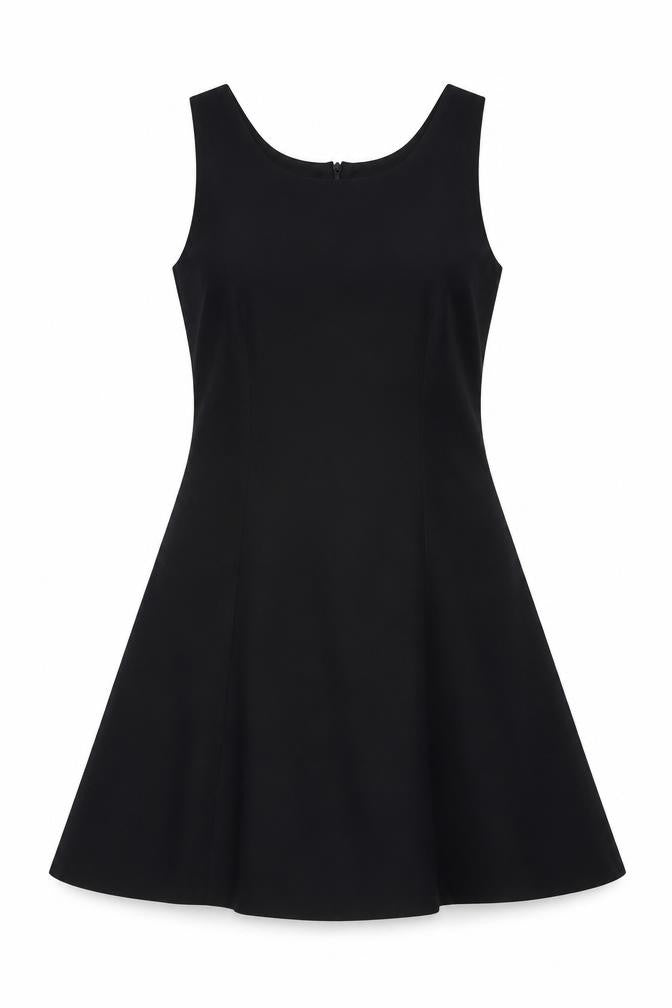 Classics Collection Women Black Size 10 A-Line Sleeveless Dress