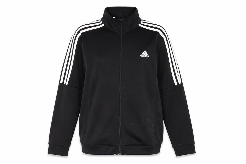 Adidas Women's Black Full Zip Basic Sports Jacket Size L