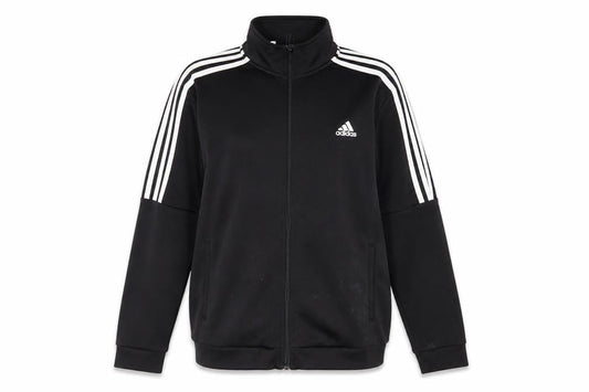 Adidas Women's Black Full Zip Basic Sports Jacket Size L