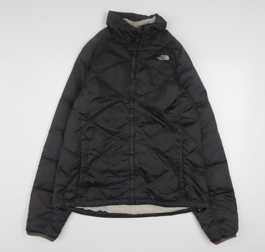 The North Face Women's Black XL Puffer Jacket Down Insulated Lightweight