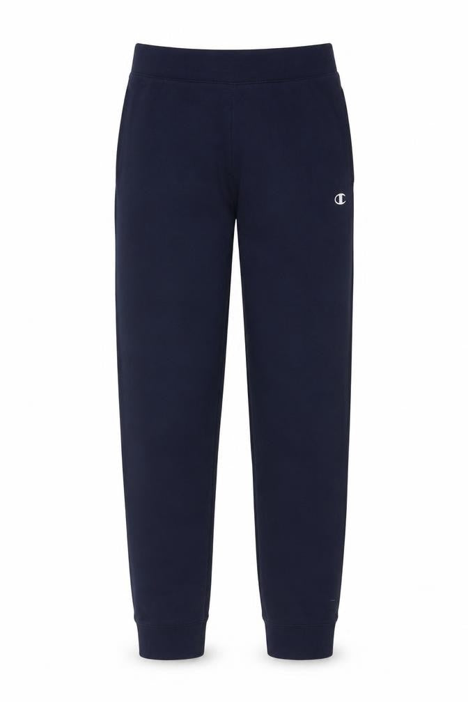 Champion Boys Blue Fleece Jogger Trousers XL 14 Years Elastic Waist