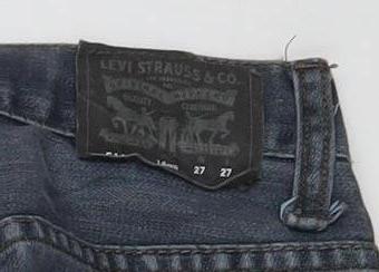Levi's 511 Women's Blue Skinny Jeans Size 14 Regular Cotton Blend