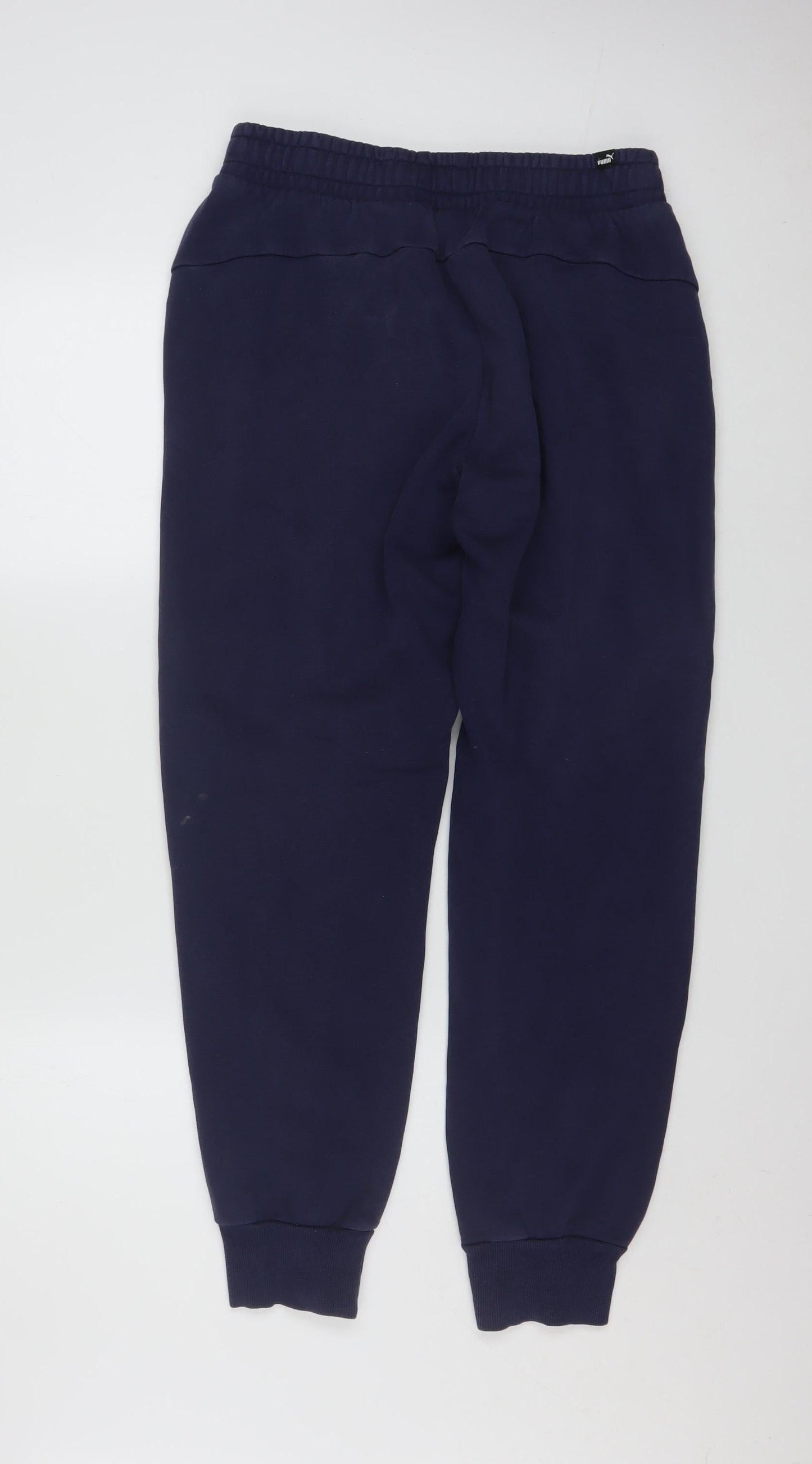 Puma Men's Blue M Jogger Sweatpants Fleece Activewear Trousers