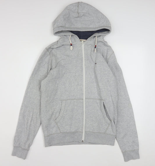 Hilfiger Denim Men's Grey Full Zip Hoodie Size S