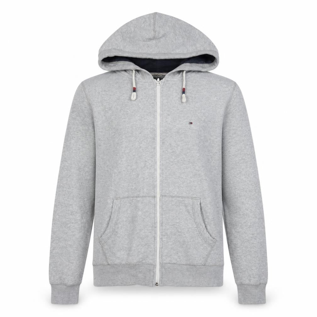 Hilfiger Denim Men's Grey Full Zip Hoodie Size S