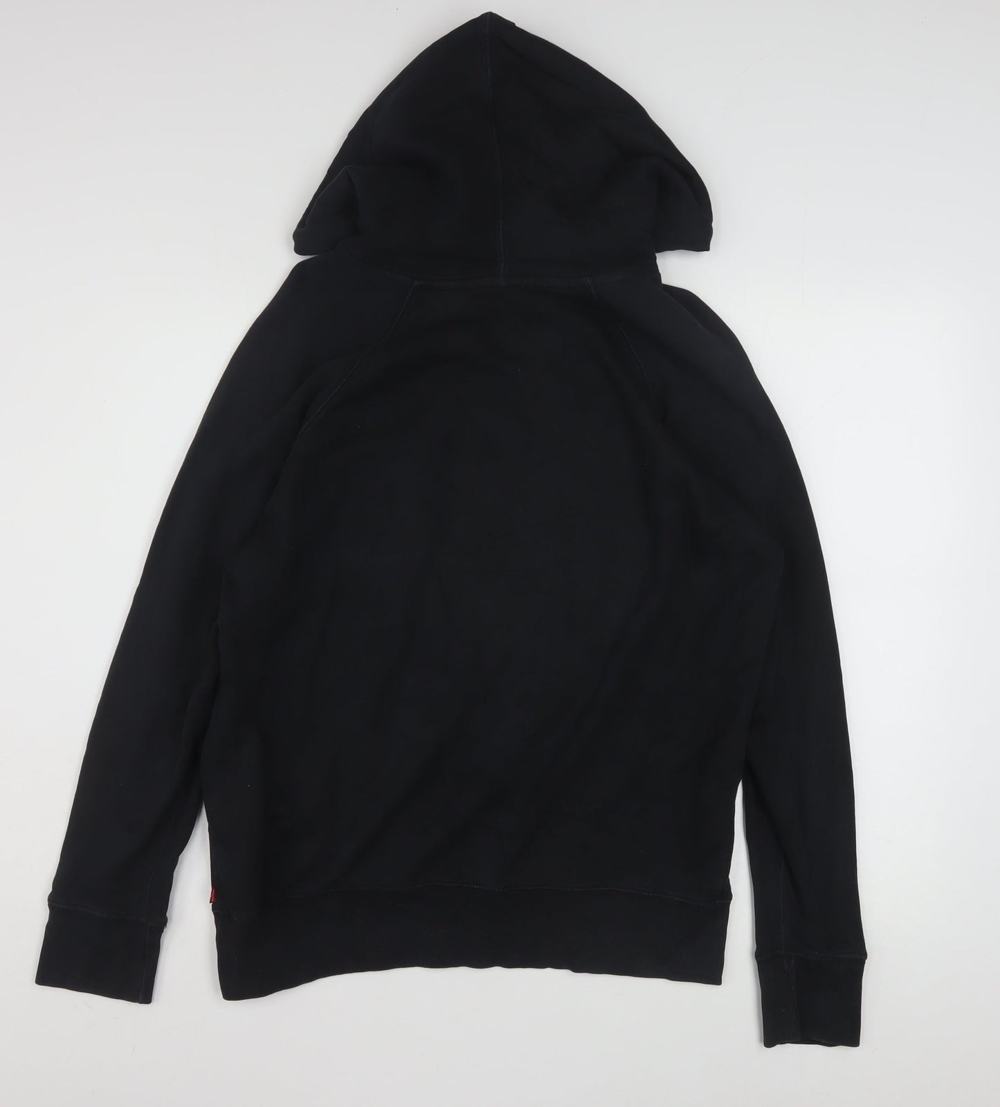 Levi's Men's Black Pullover Hoodie Small Classic Logo Cotton
