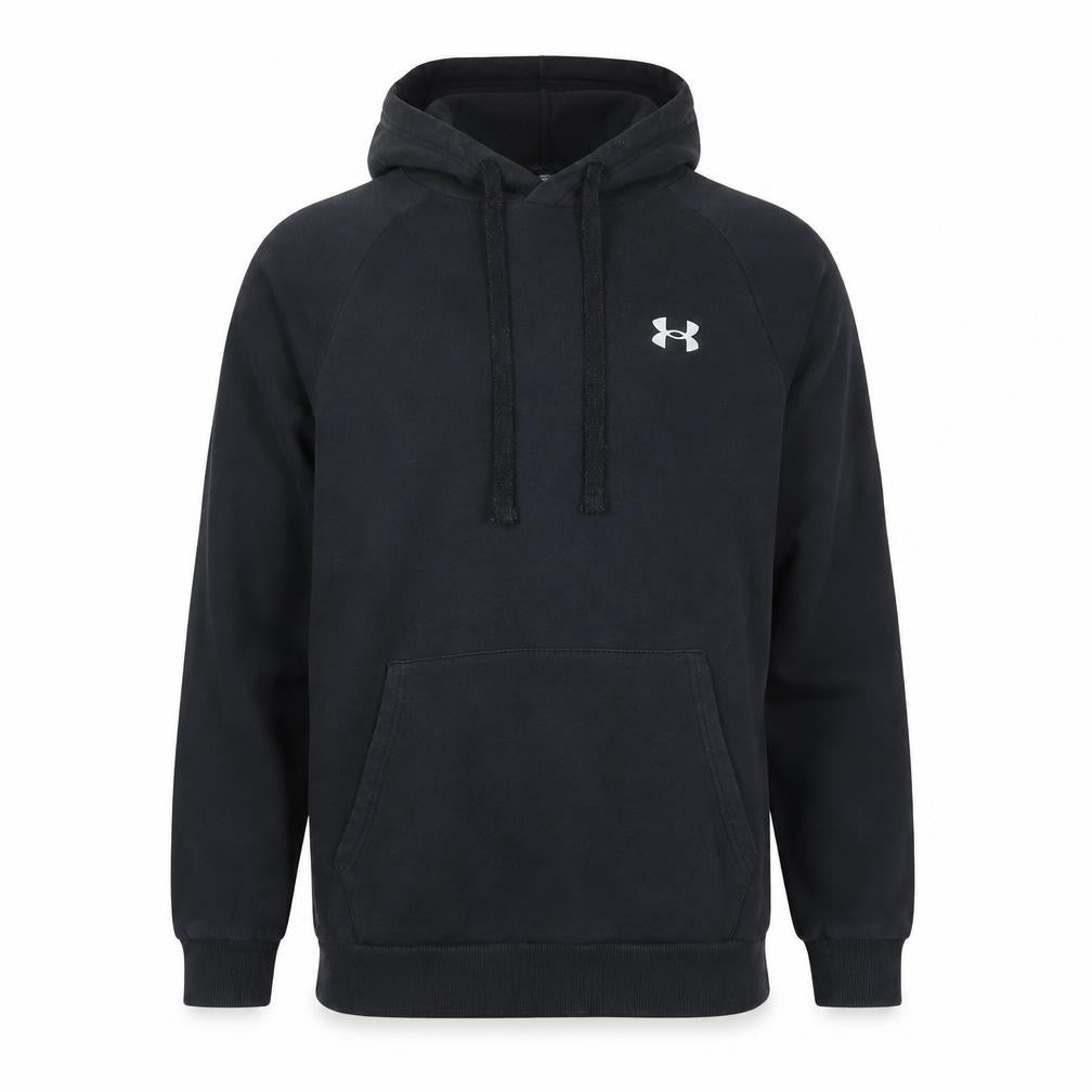 Under Armour Men's Black Pullover Hoodie Small Relaxed Fit Sportswear