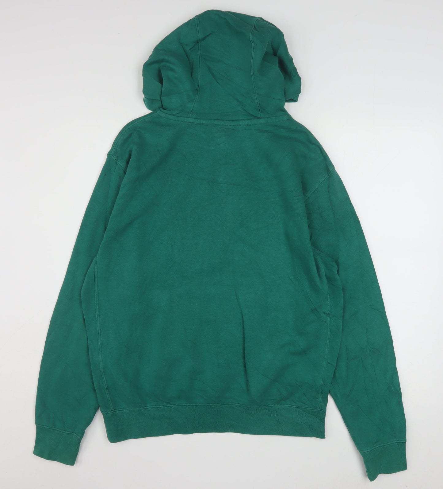 Nike Men's Green Pullover Hoodie Small Cotton Sportswear