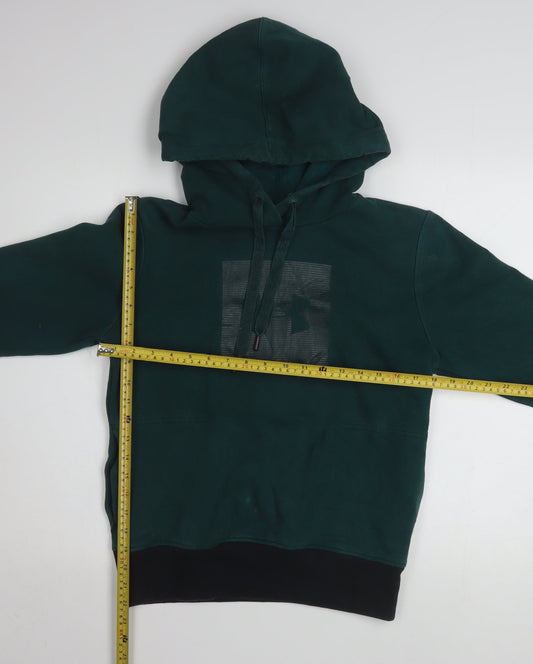 Under Armour Women’s Green XS Pullover Hoodie with Logo Print