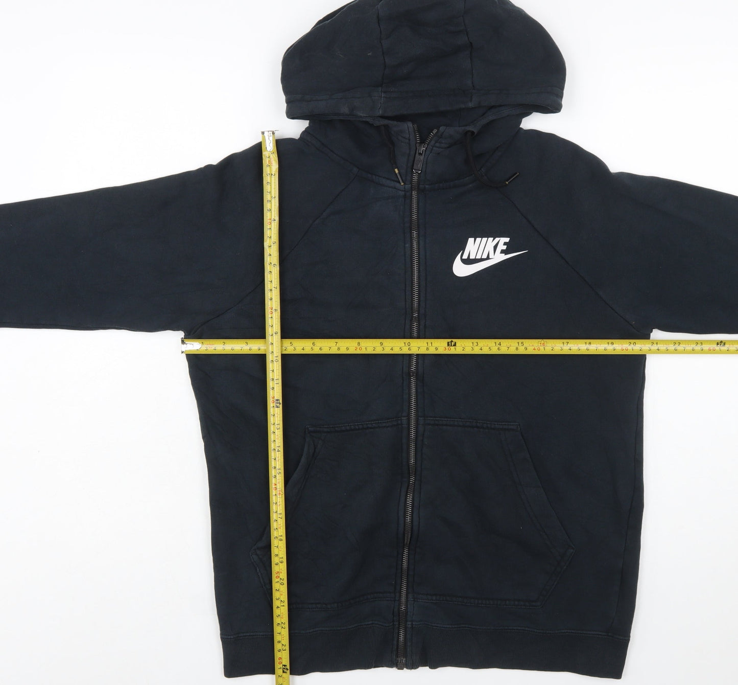 Nike Men's Black Full Zip Hoodie Size S Regular Fit