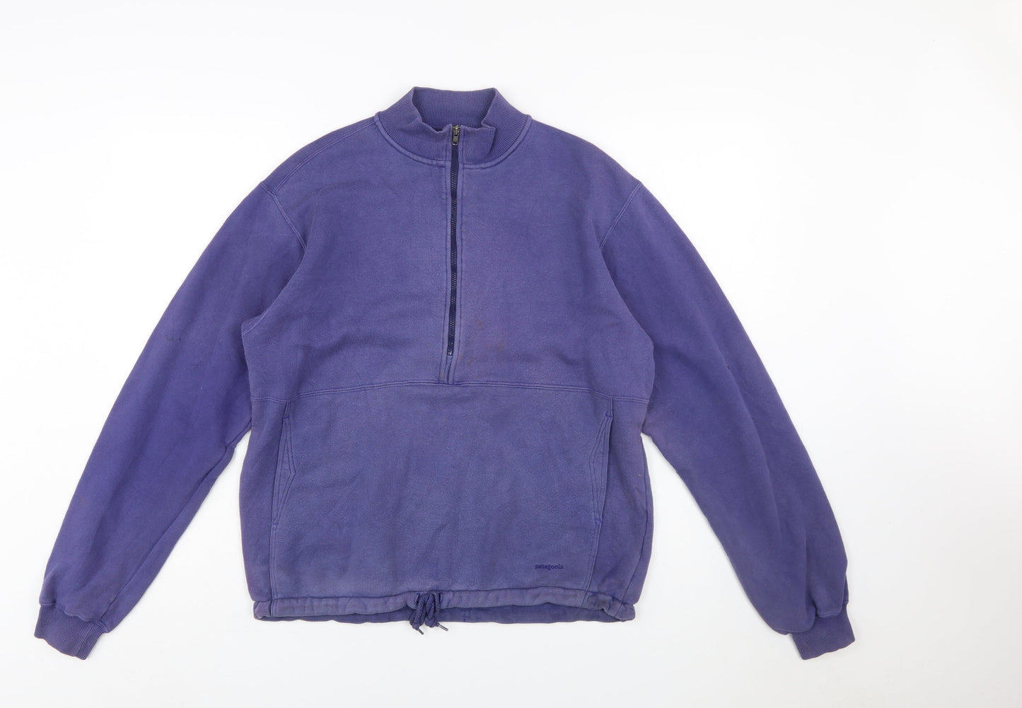 Patagonia Boys Purple 14 Years Fleece 1/2 Zip Pullover Sweatshirt