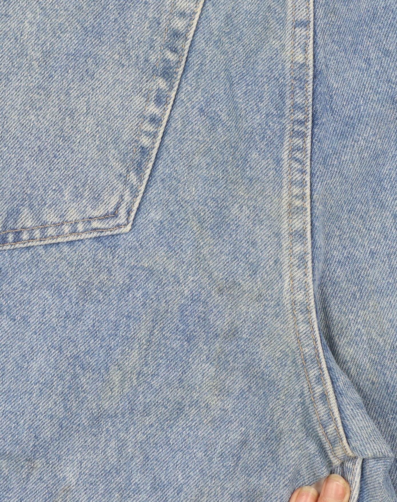 Wrangler Men’s Blue Light Wash Straight Leg Denim Jeans 34x31