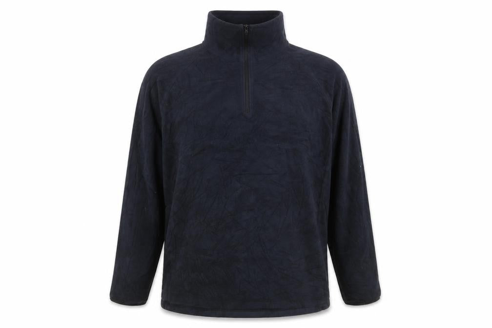 Columbia Men's Black 2XL Fleece 1/4 Zip Pullover Sweatshirt