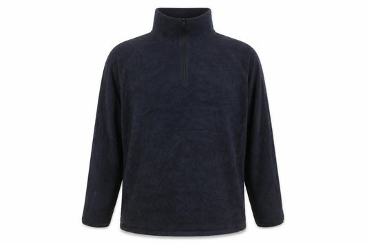 Columbia Men's Black 2XL Fleece 1/4 Zip Pullover Sweatshirt