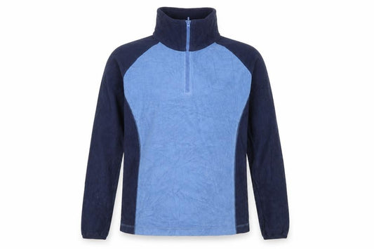 Columbia Men's Blue 1/2 Zip Fleece Pullover Sweatshirt M
