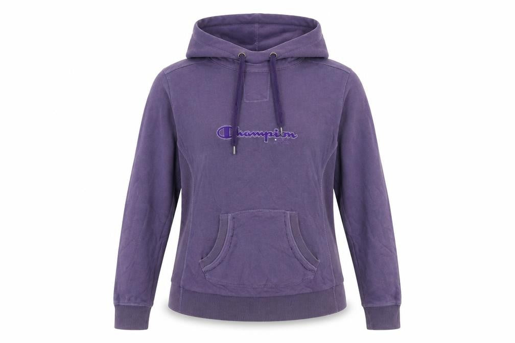 Champion Women's Purple Pullover Hoodie Size L Heritage Classics