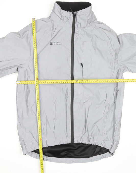 Mountain Warehouse Men's Grey S Windbreaker Jacket Lightweight Activewear