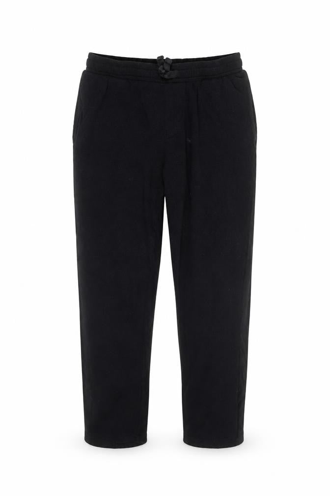 Pure Collection Women Black M Jogger Trousers Cotton Blend