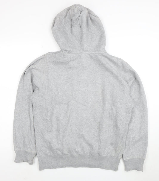 Nike Men’s Grey Full Zip Hoodie Size S Regular Fit