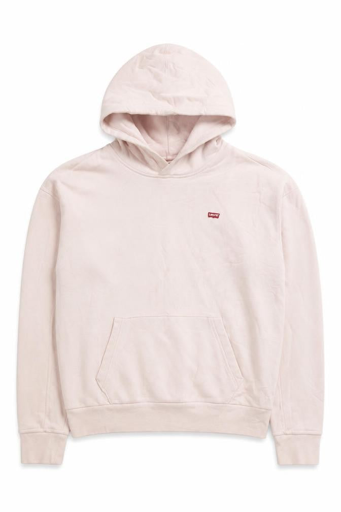 Levi's Womens Beige 2XS Pullover Hoodie 100% Cotton Casual