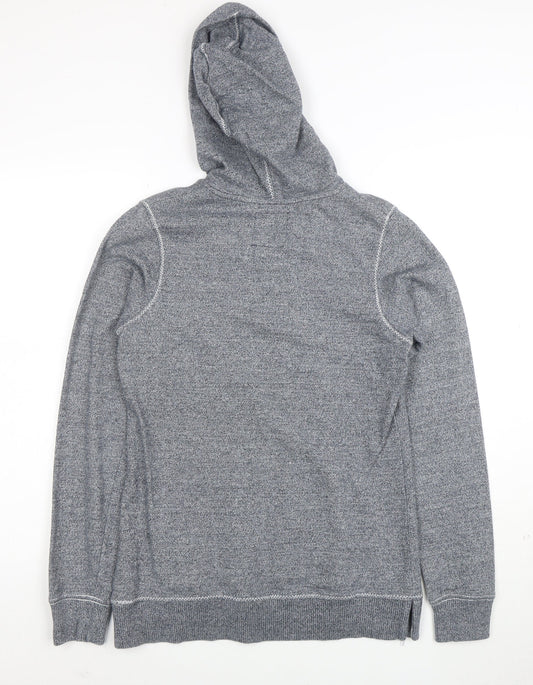 Antigua Men Grey Lace Up Hoodie Minnesota Timberwolves Size S Cotton