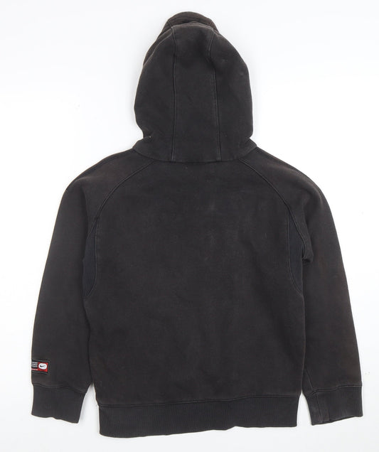 Nike Boys Black Pullover Hoodie Legends Graphic Print Size M