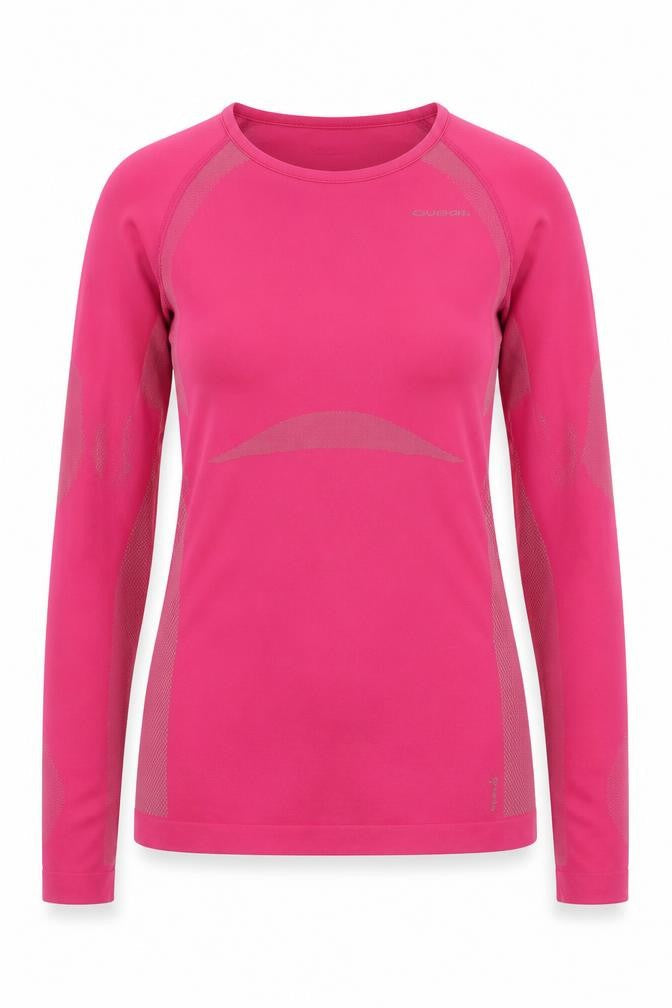 Quechua Women's Pink Long Sleeve Athletic T-Shirt Size 10