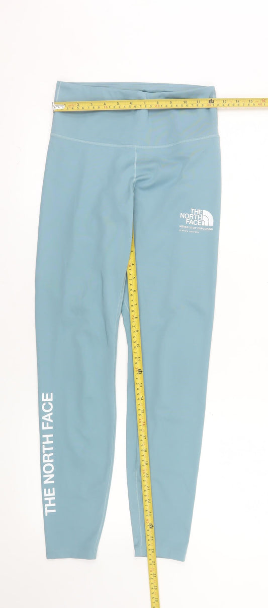 The North Face Womens Blue M Active Leggings Stretch Gym Trousers
