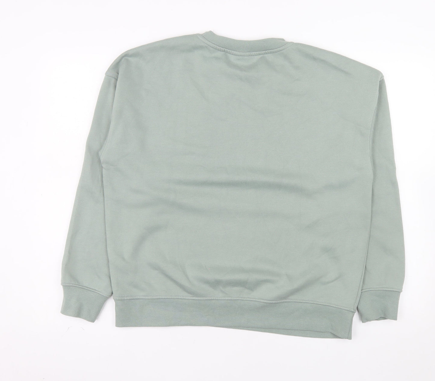 Primark Disney Women Green Mickey Mouse Sweatshirt Size S 10/12