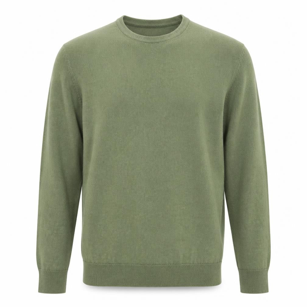 F&F Men’s Green XL Crew Neck Acrylic Knit Jumper