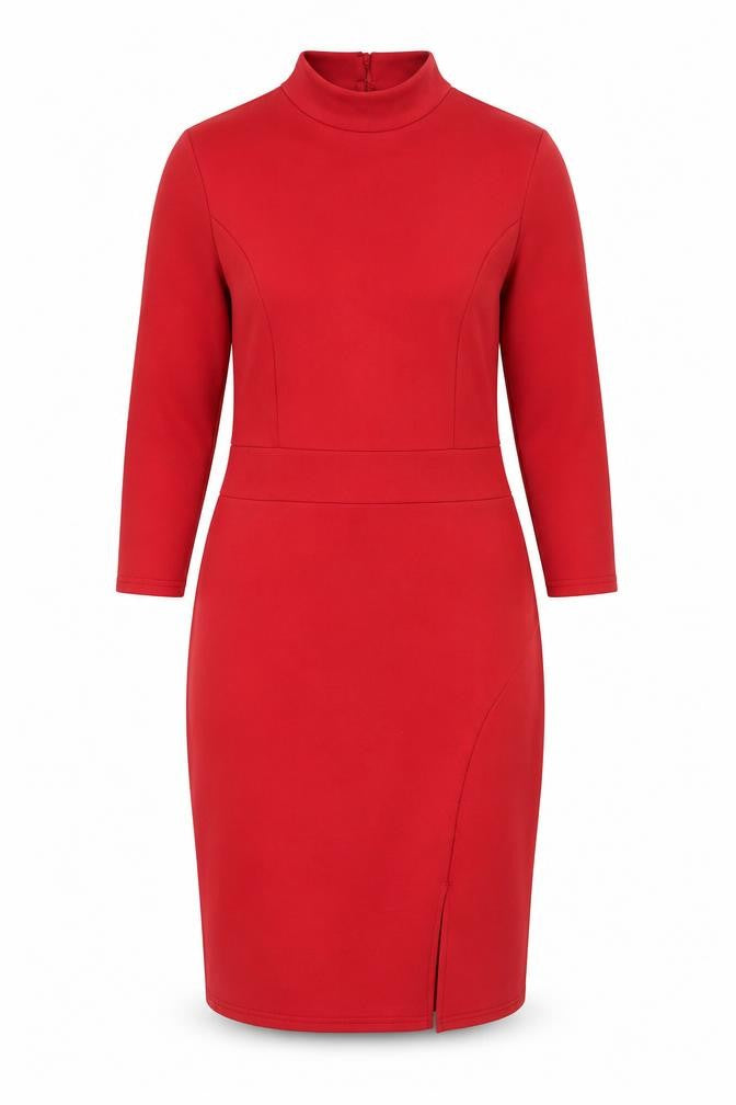 Saint Maine Women's Red Size 10 Bodycon Knee Length Dress