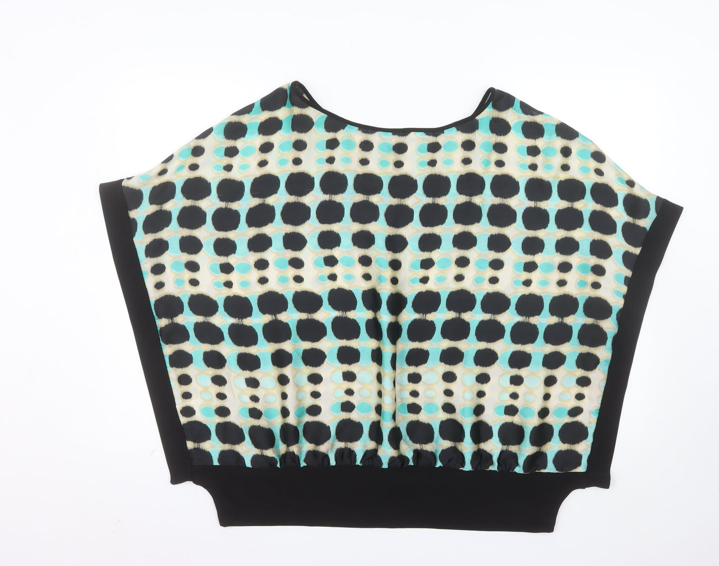 Roz & Ali Women’s Multicoloured Geometric Chiffon Blouse Size 18 Plus