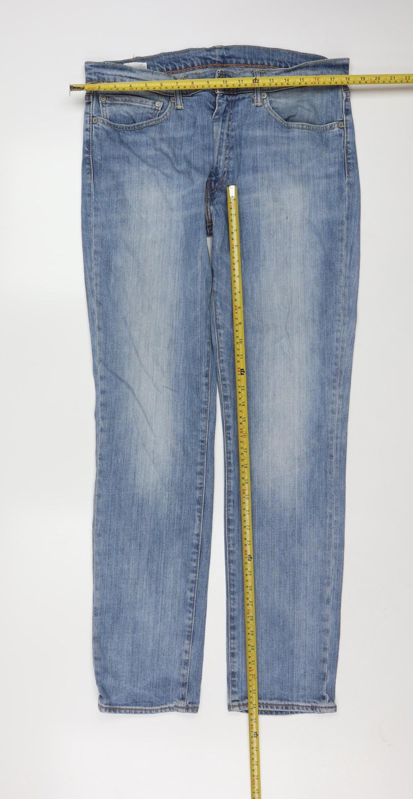 Levi's 511 Men's Blue Slim Fit Denim Jeans 36W 34L