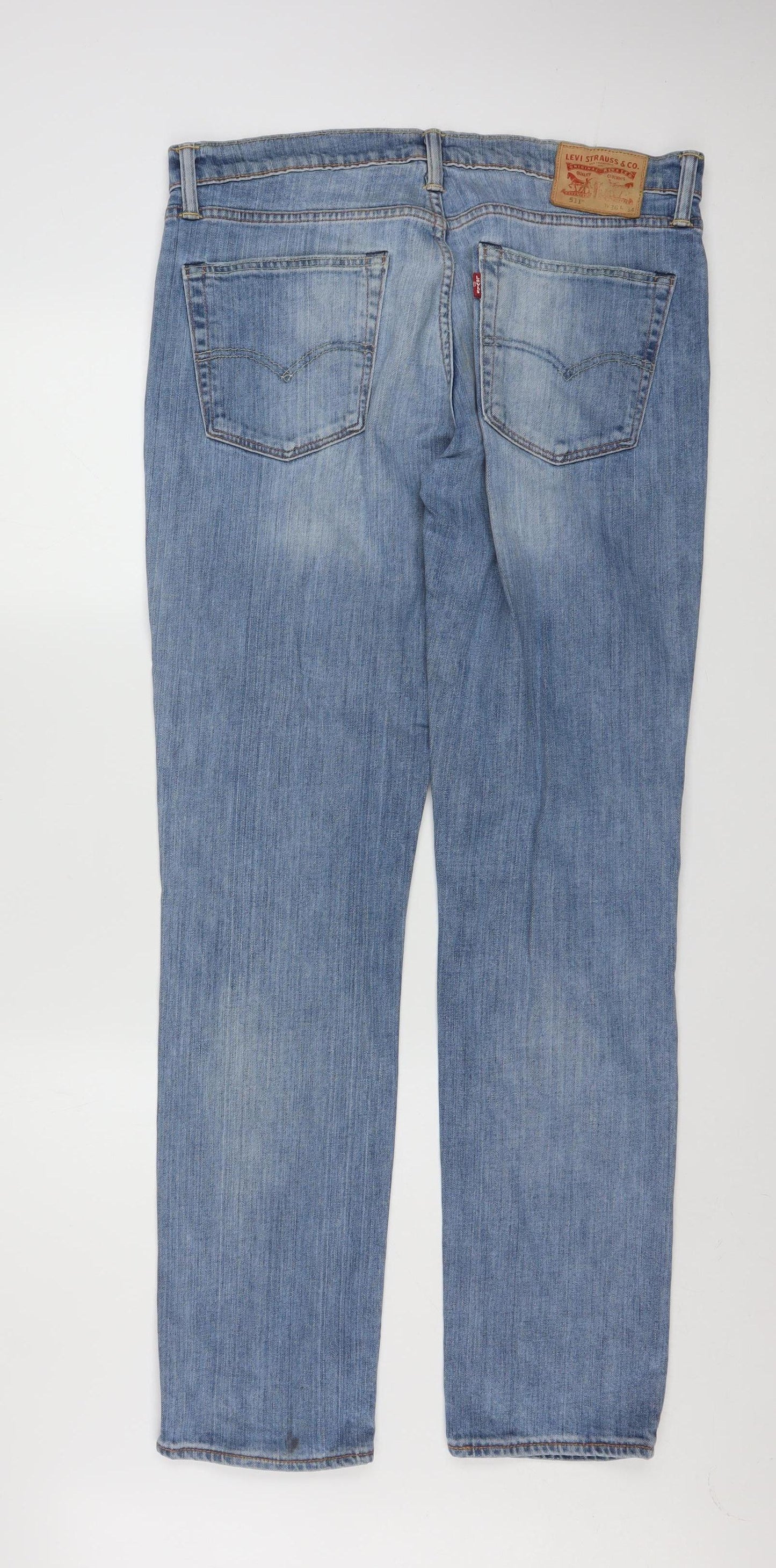 Levi's 511 Men's Blue Slim Fit Denim Jeans 36W 34L