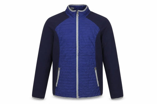 Champion Men's Blue L Lightweight Puffer Softshell Jacket