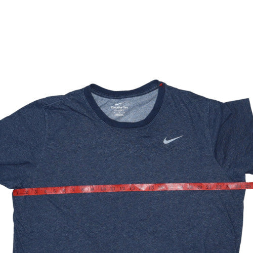Nike Men's Blue Dri-Fit Crew Neck Short Sleeve T-Shirt XL