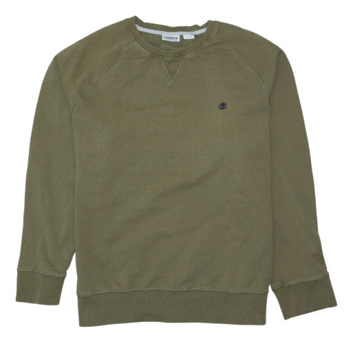 Timberland Men's Green 3XL Pullover Crew Neck Sweatshirt