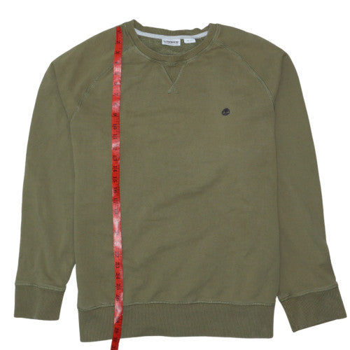 Timberland Men's Green 3XL Pullover Crew Neck Sweatshirt