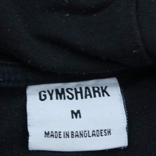 Gymshark Mens Black Full Zip Hoodie Size M Athletic Fit