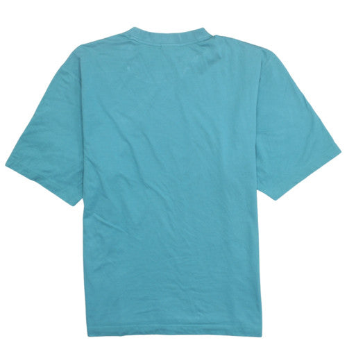 Lacoste Men's Blue Cotton Crew Neck Short Sleeve T-Shirt XL