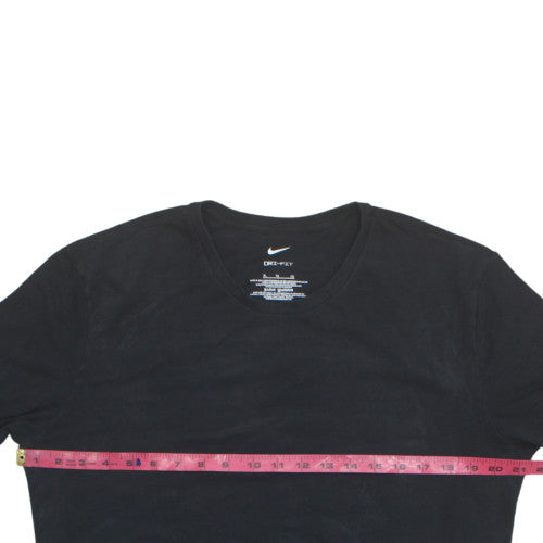 Nike Men's Black Dri-Fit Crew Neck Short Sleeve T-Shirt XL