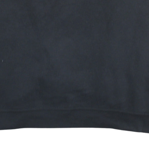 Champion Mens Black 3XL Pullover Sweatshirt Crew Neck Fleece