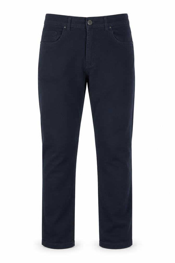 V12 Denim Men's Navy Blue Straight Leg Trousers Size 46