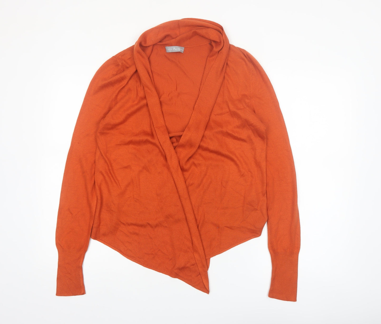 Marks and Spencer Women’s Orange Wrap Knit Jumper Size 12