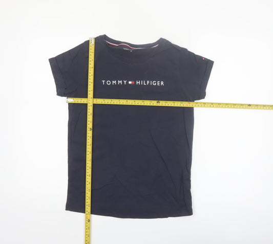 Tommy Hilfiger Women’s Blue XS Basic Cotton T-Shirt
